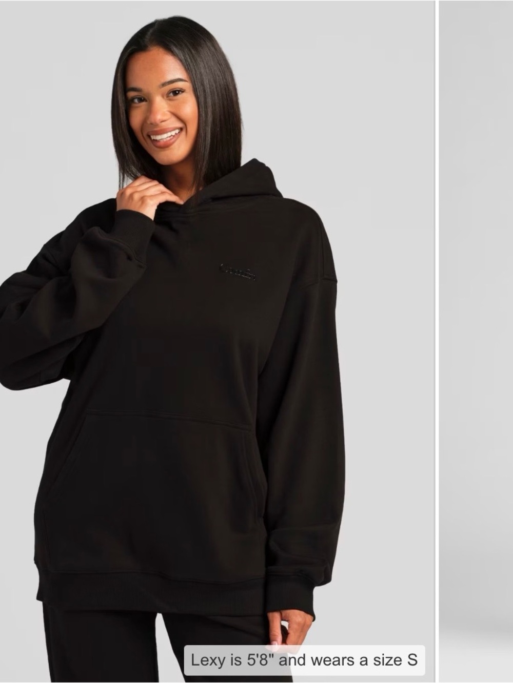 Comfrt Halo Lightweight Hoodie, Obsidian